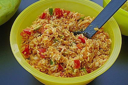 Reissalat mit Mandarinen 1