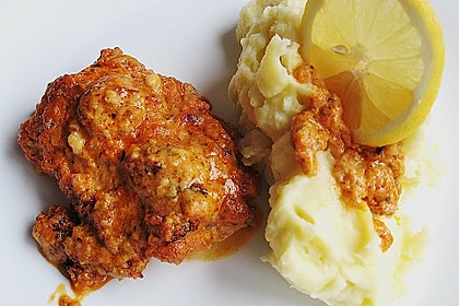 Seelachsfilet mit Tomatencremehaube 12