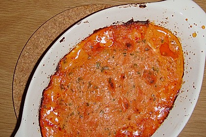 Seelachsfilet mit Tomatencremehaube 16