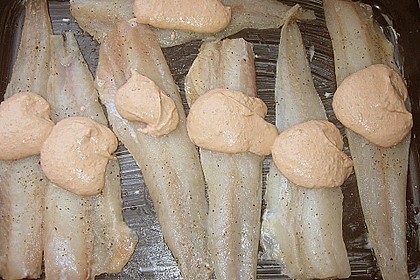 Seelachsfilet mit Tomatencremehaube 19