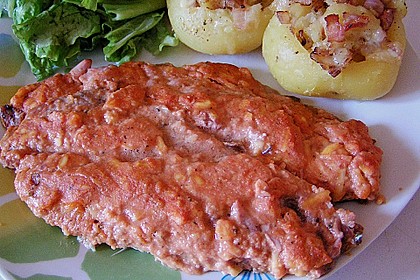 Seelachsfilet mit Tomatencremehaube 21
