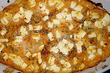 Seelachsfilet mit Tomatencremehaube 2