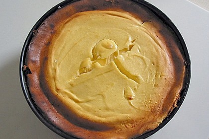 Quarktorte mit Grie&szlig; und ohne Boden 1