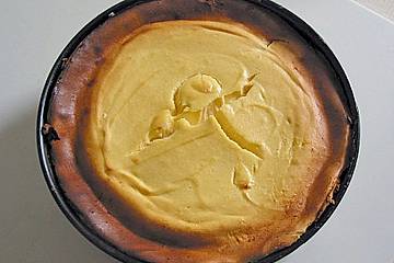 Quarktorte mit Grieß und ohne Boden