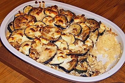 Bulgurauflauf mit Auberginen und Schafsk&auml;se 4