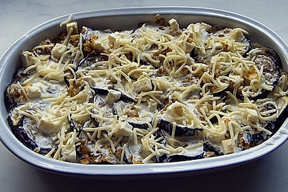 Bulgurauflauf mit Auberginen und Schafsk&auml;se 5