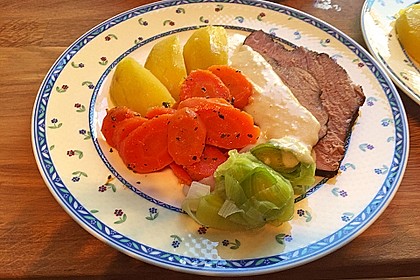 Tafelspitz mit Meerrettichsauce 7