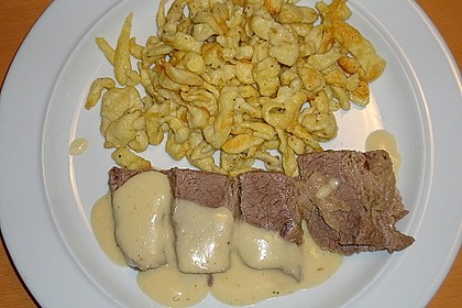 Tafelspitz mit Meerrettichsauce 8