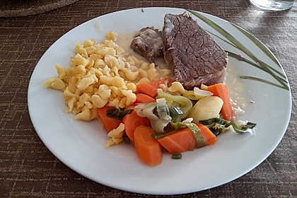 Tafelspitz mit Meerrettichsauce 37
