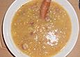 Deftige Erbsensuppe mit Kassler