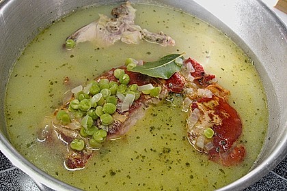 Deftige Erbsensuppe mit Kassler 1