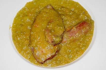 Deftige Erbsensuppe mit Kassler 5