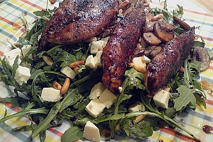 Champignon - Rucola - Salat 7