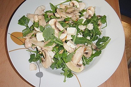 Champignon - Rucola - Salat 9