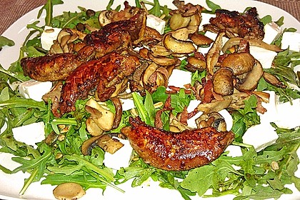 Champignon - Rucola - Salat 11
