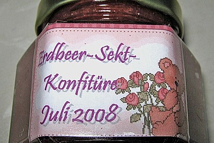 Erdbeer - Sekt - Konfitüre 21