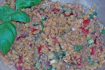 Linsensalat, wie ich ihn mag