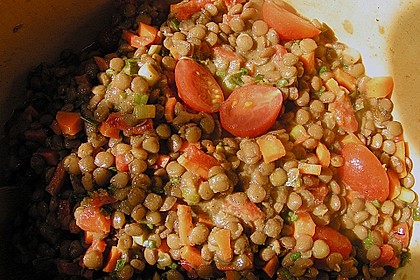 Linsensalat, wie ich ihn mag 4