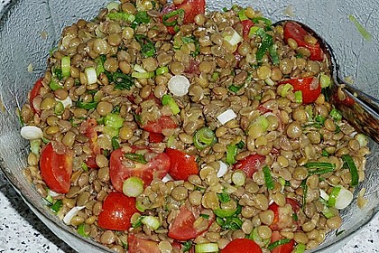 Linsensalat, wie ich ihn mag 6