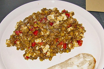 Linsensalat, wie ich ihn mag 9