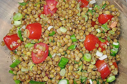 Linsensalat, wie ich ihn mag 1