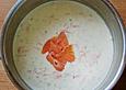 Lachs - Sherry - Sauce zu Spaghetti