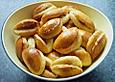 Gebackene Piroggen