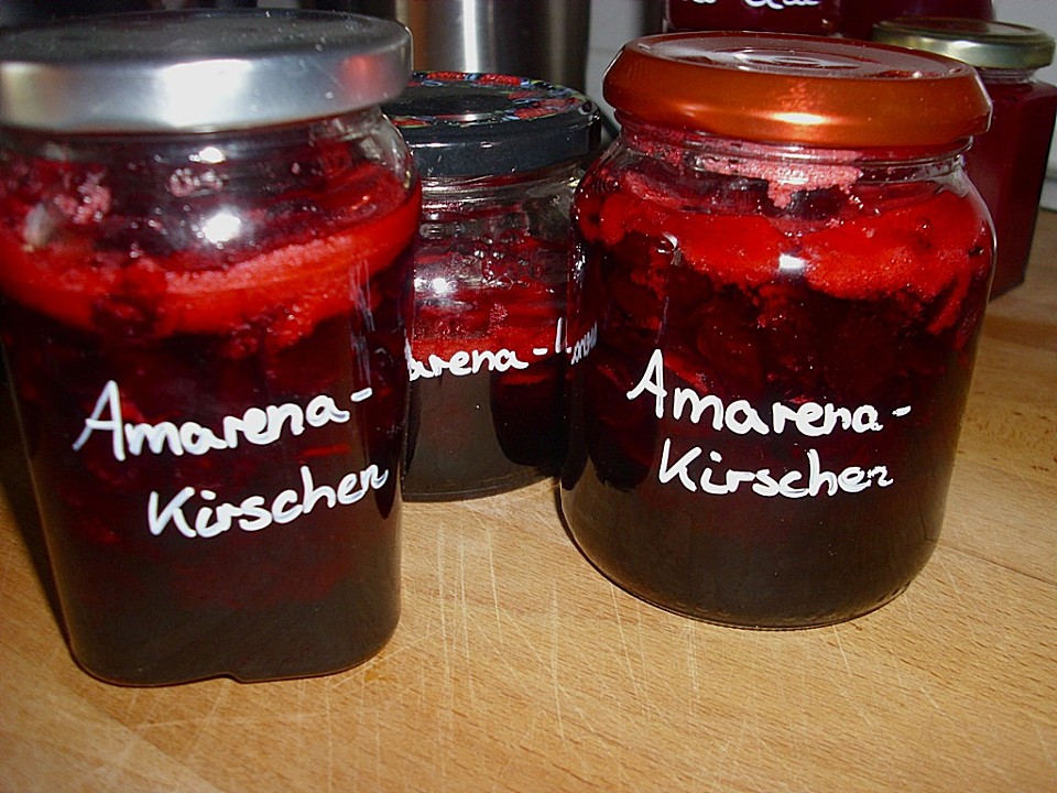 Amarenakirschen (Rezept mit Bild) von leanae | Chefkoch.de