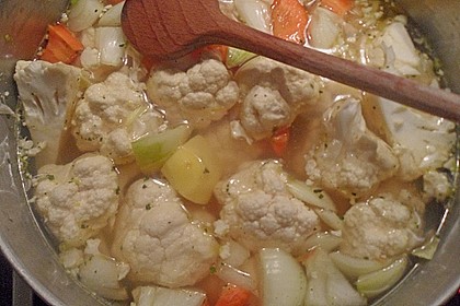 Blumenkohlcremesuppe f&uuml;r jeden Anlass 5