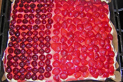 Erdbeer-Kuchen mit Vanillecreme 84