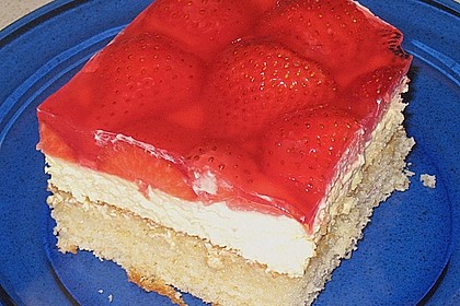 Erdbeer-Kuchen mit Vanillecreme 78