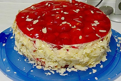 Erdbeer-Kuchen mit Vanillecreme 24
