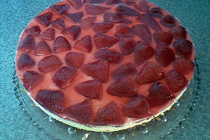 Erdbeer-Kuchen mit Vanillecreme 102