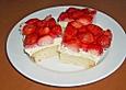 Erdbeer - Kuchen mit Vanillecreme