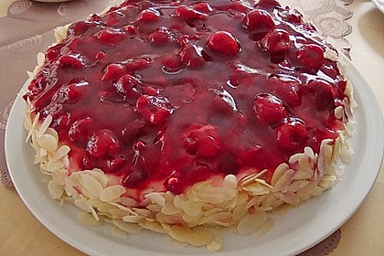 Erdbeer-Kuchen mit Vanillecreme 18