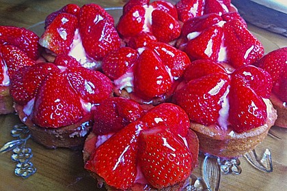Erdbeer-Kuchen mit Vanillecreme 39