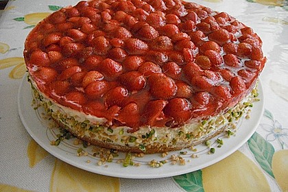 Erdbeer-Kuchen mit Vanillecreme 43