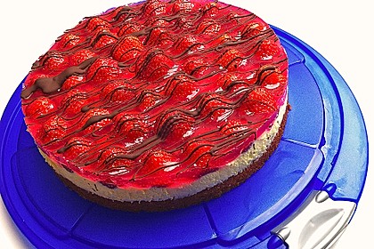 Erdbeer-Kuchen mit Vanillecreme 4