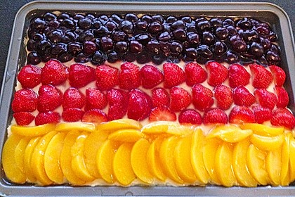 Erdbeer-Kuchen mit Vanillecreme 15