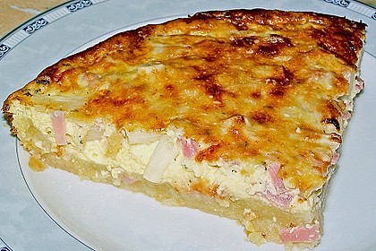 Spargelquiche mit Parmesan 6