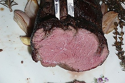 Rinderfilet auf Rotwein - Schalotten - Butter 13