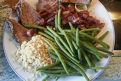 Rinderfilet auf Rotwein - Schalotten - Butter 32