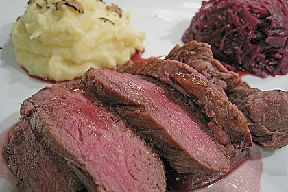 Rinderfilet auf Rotwein - Schalotten - Butter 5