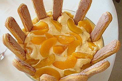 Pfirsich - Mascarpone - Dessert 2