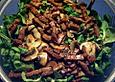 Feldsalat mit Speck und Waln&uuml;ssen