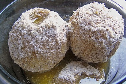 Brat&auml;pfel im Nussmantel 40