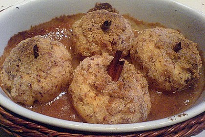 Brat&auml;pfel im Nussmantel 1