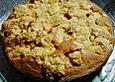 Pfirsichkuchen mit Zimtstreuseln
