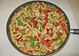 Penne mit Huhn und Champignons