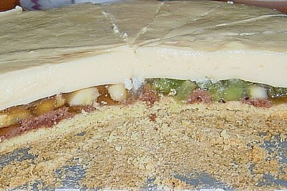 Weintrauben - Puddingtorte